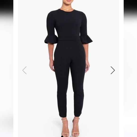 NWT Black Halo Brooklyn Jumpsuit Size 0 - Picture 3 of 7